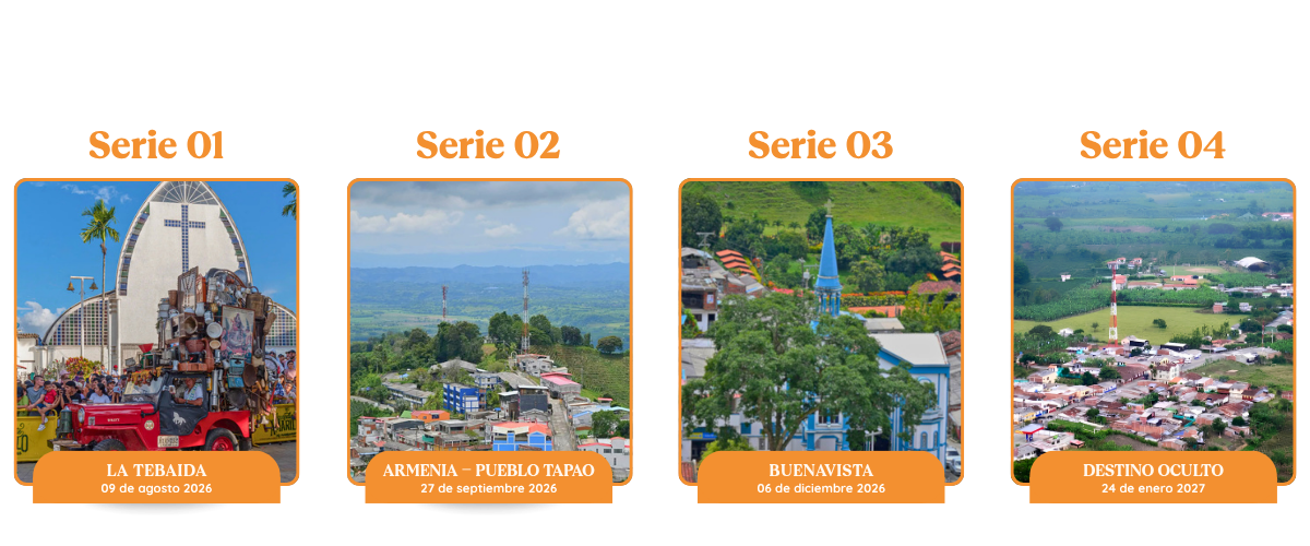 Calendario Quindío Run Series 2026-2027